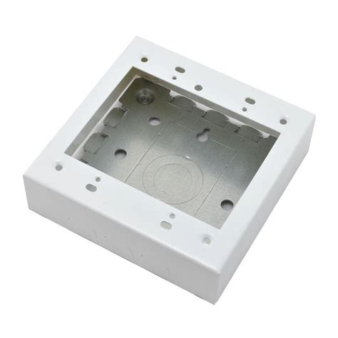 metal electrical outlet box cover|surface mounted metal electrical boxes.